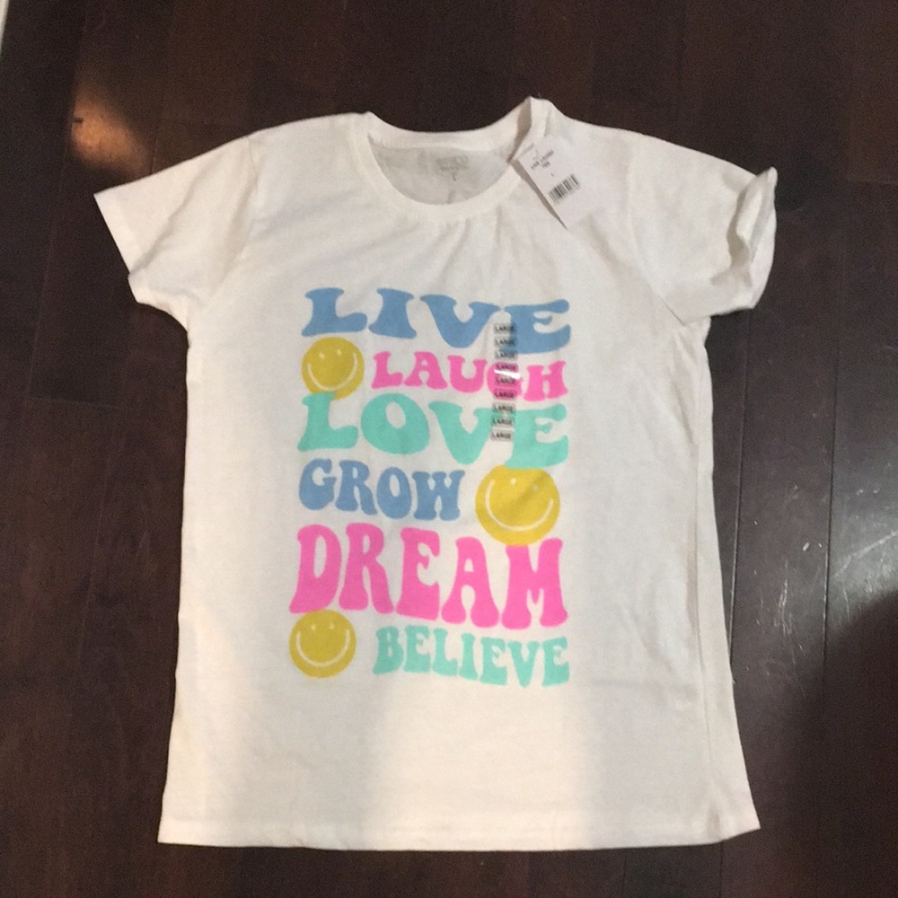 Graphic White Tee